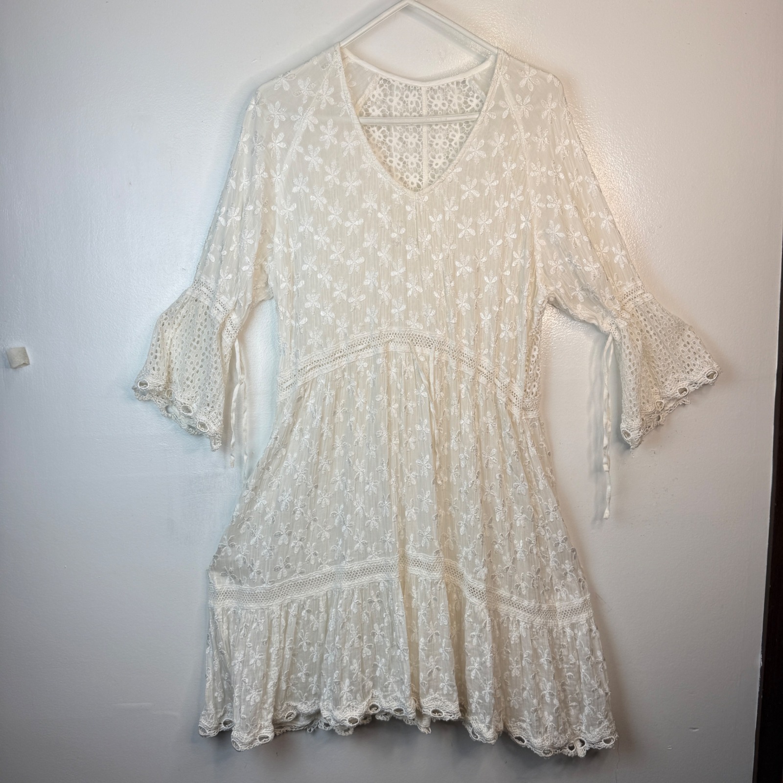Sunday St Tropez Palerma 2 Cotton Mini Dress Os